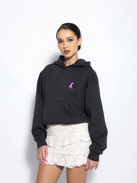 Zdjęcie produktu Bluza z kaptutem lh team czarna Local Heroes