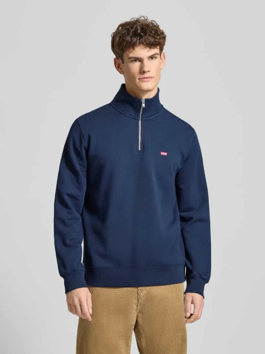 Zdjęcie produktu Troyer o kroju regular fit z czystej bawełny Levi's Granatowy