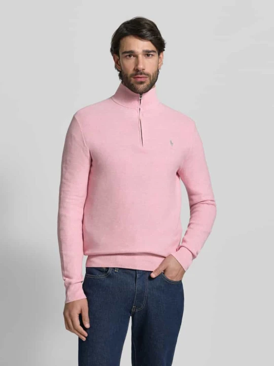 Zdjęcie produktu Troyer o kroju regular fit z czystej bawełny Polo Ralph Lauren Jasnoróżowy
