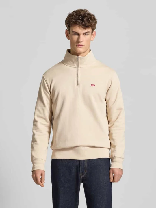 Zdjęcie produktu Troyer o kroju regular fit z detalem z logo Levi's Beżowy