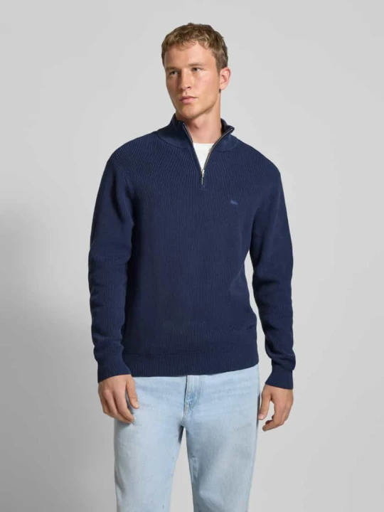 Zdjęcie produktu Bluza z kołnierzem o kroju regular fit z imitacji dzianiny Levi's Granatowy