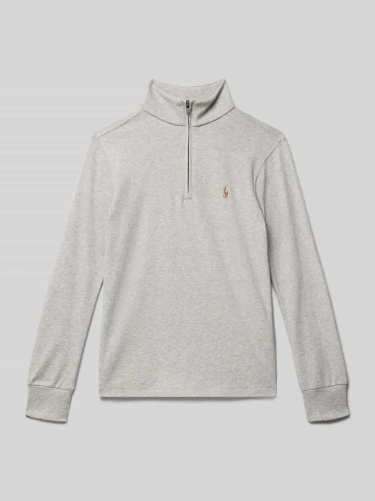 Zdjęcie produktu Bluza z kołnierzem zapinanym Polo Ralph Lauren Średnioszary melanż