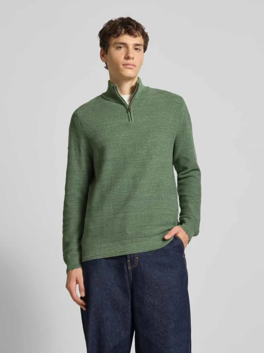 Zdjęcie produktu Bluza z kołnierzem ze stójką Superdry Zielony