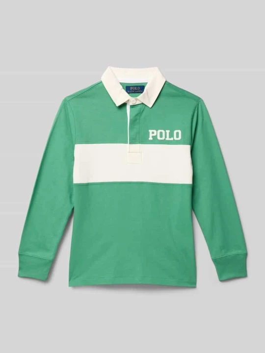 Zdjęcie produktu Bluza z kołnierzykiem typu kent model ‘RUGBY’ Polo Ralph Lauren Zielony