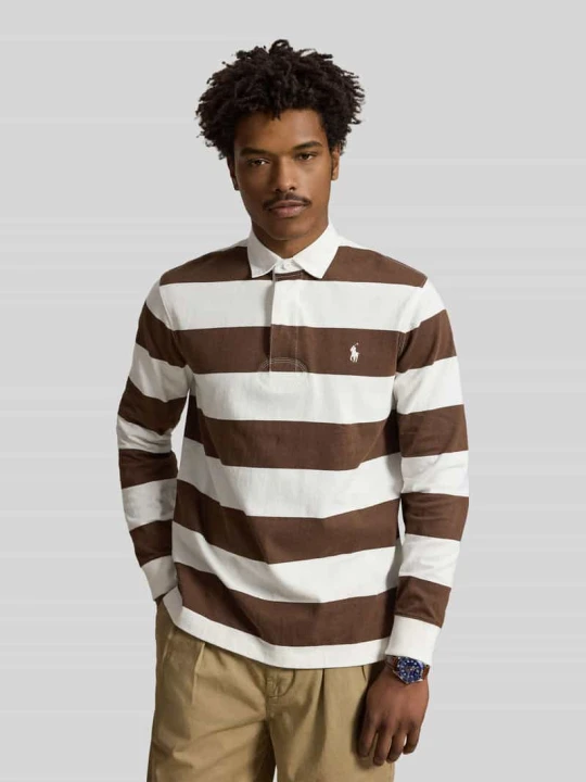 Zdjęcie produktu Bluza z kołnierzykiem w kontrastowym kolorze Polo Ralph Lauren