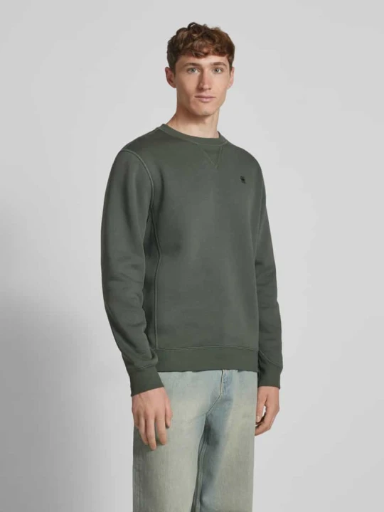 Zdjęcie produktu Bluza z logo G-Star Raw Grafitowy