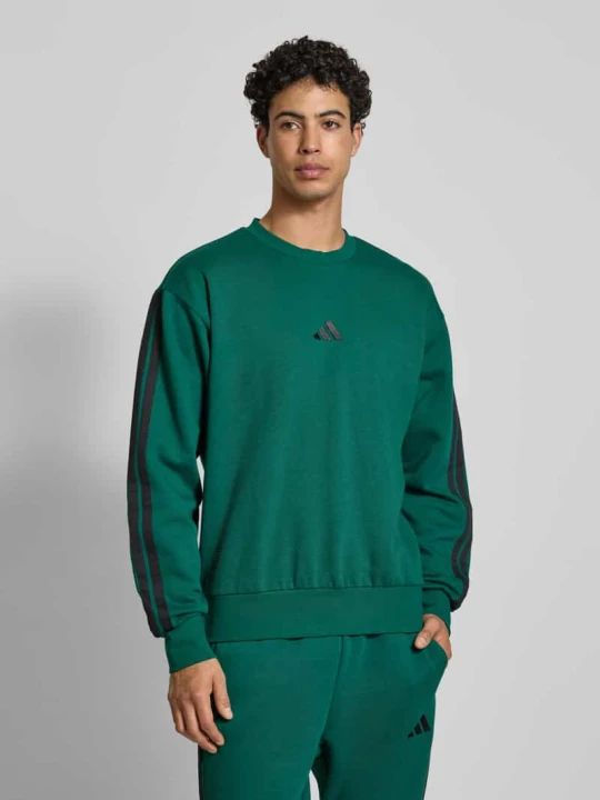 Zdjęcie produktu Bluza z logo i okrągłym dekoltem Adidas Zielony