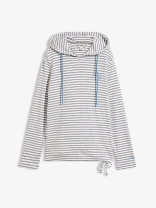 Zdjęcie produktu Bluza z materiału interlock z bawełny organicznej BonPrix szary