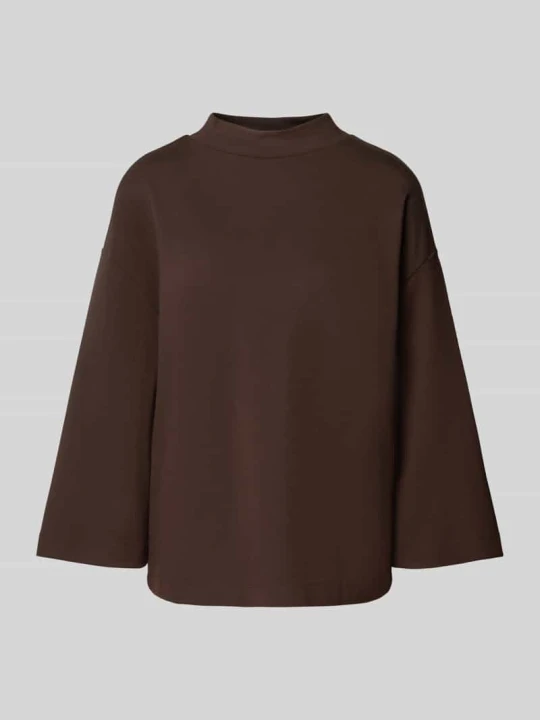 Zdjęcie produktu Bluza z mieszanka wiskozy z rękaw o dł. 3 / 4 MORE & MORE Ciemnobrązowy
