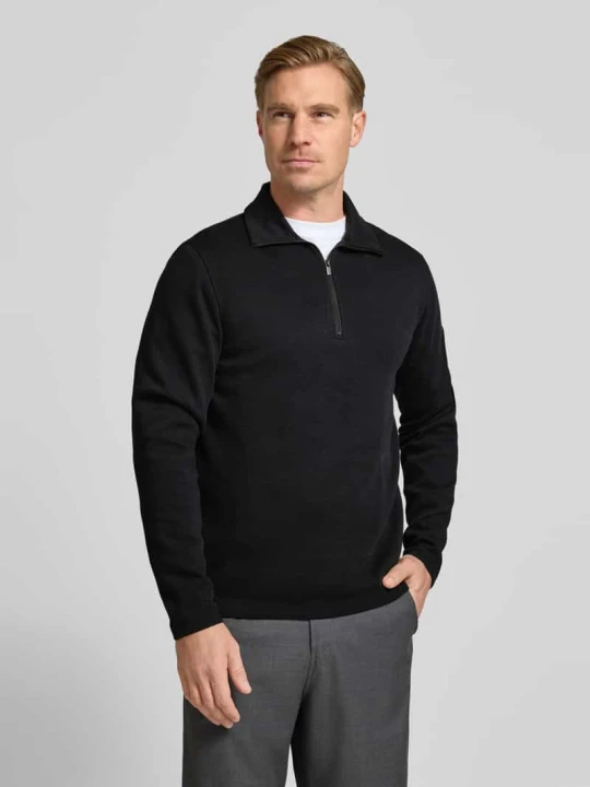 Zdjęcie produktu Bluza z mieszanki bawełny model ‘KEV’ Selected Homme Czarny