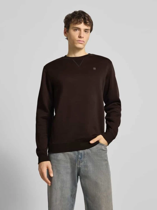 Zdjęcie produktu Bluza z Mieszanka bawełny Model 'Premium core' G-Star Raw Ciemnobrązowy