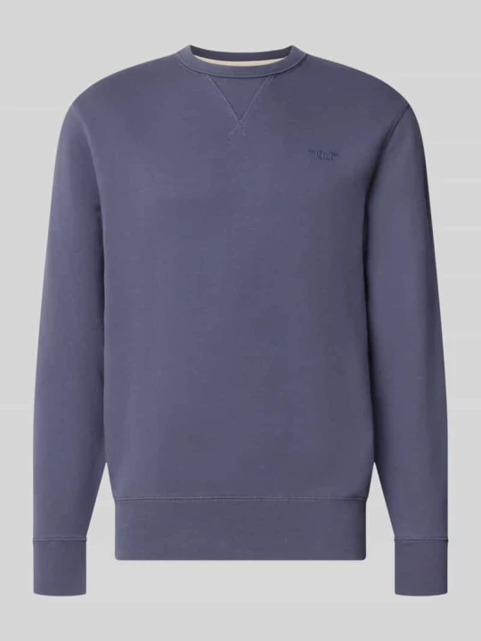 Zdjęcie produktu Bluza z mieszanki bawełny Superdry Ciemnoniebieski