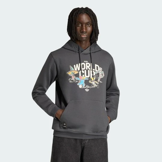 Zdjęcie produktu Bluza z motywem maskotki FIFA World Cup 26™ Adidas Carbon
