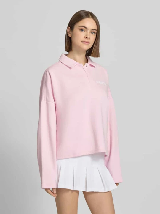 Zdjęcie produktu Bluza z nadrukiem z logo Adidas Jasnoróżowy