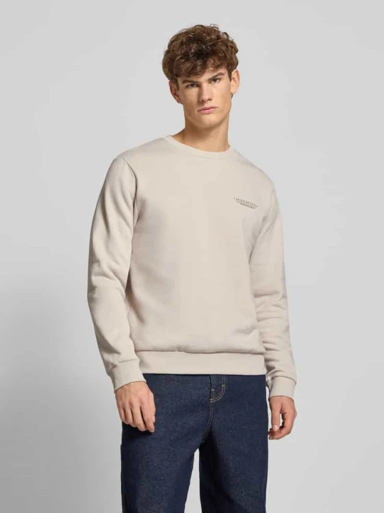 Zdjęcie produktu Bluza z nadrukiem z logo Jack&Jones Beżowy