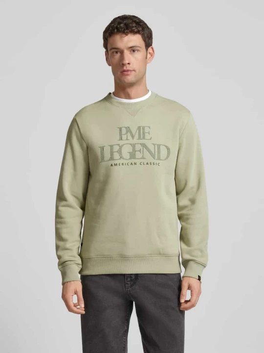 Zdjęcie produktu Bluza z nadrukiem z logo PME Legend Miętowy