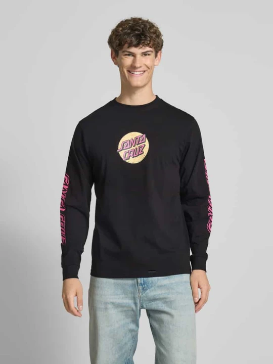 Zdjęcie produktu Bluza z nadrukiem z logo Santa Cruz Czarny