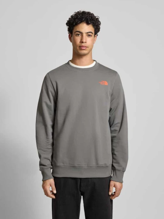 Zdjęcie produktu Bluza z nadrukiem z logo The North Face Antracytowy