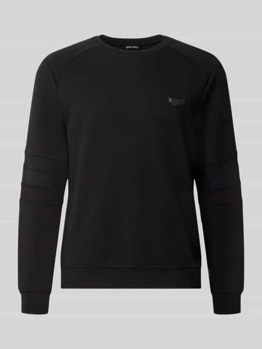 Zdjęcie produktu Bluza z naszywką z logo model 'NEUTER' Antony Morato Czarny