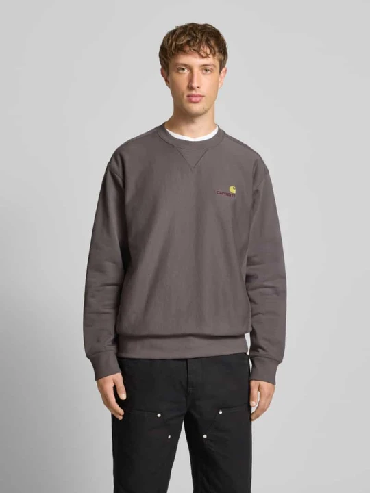 Zdjęcie produktu Bluza z okrągłym dekoltem Carhartt WIP Ciemnoszary
