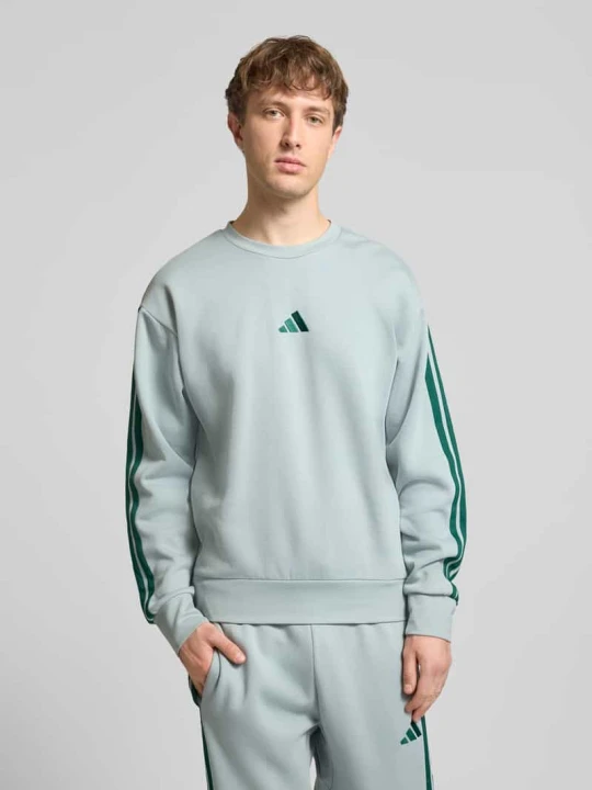 Zdjęcie produktu Bluza z okrągłym dekoltem i logo Adidas Miętowy