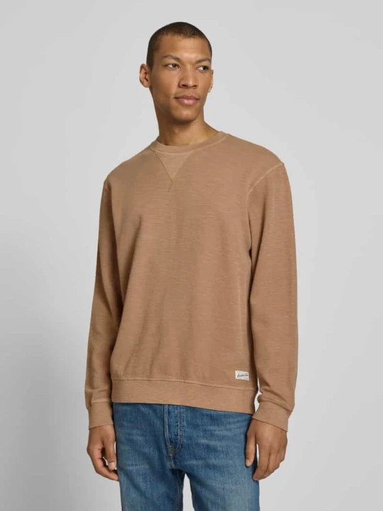 Zdjęcie produktu Bluza z okrągłym dekoltem, krój regular fit Scotch & Soda Średniobrązowy