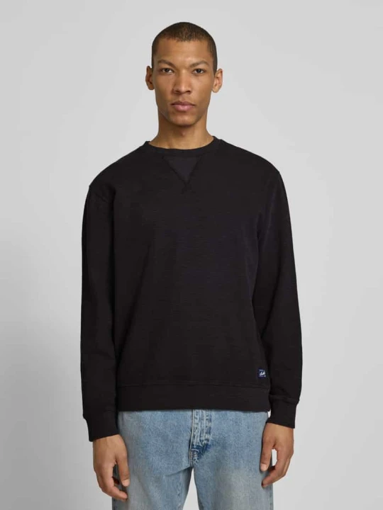 Zdjęcie produktu Bluza z okrągłym dekoltem, krój regular fit Scotch & Soda Antracytowy
