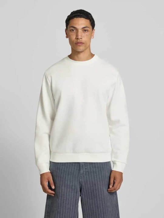 Zdjęcie produktu Bluza z okrągłym dekoltem model ‘BRADLEY’ Jack&Jones Biały
