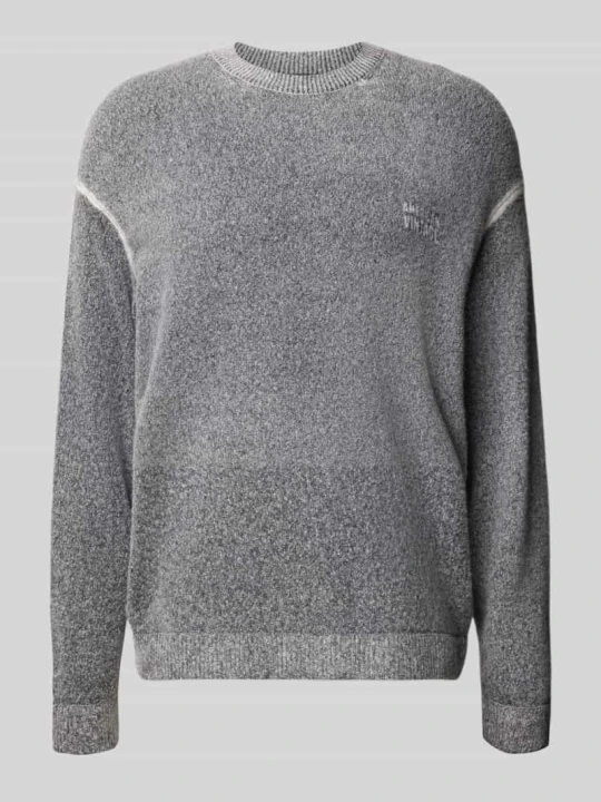 Zdjęcie produktu Bluza z okrągłym dekoltem model 'DAMSVILLE' American Vintage Średnioszary