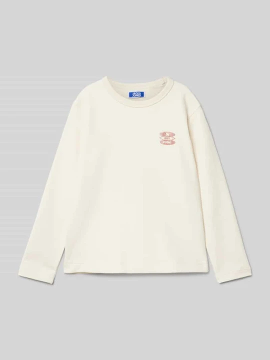 Zdjęcie produktu Bluza z okrągłym dekoltem model ‘JORRETIRO’ Jack&Jones Écru