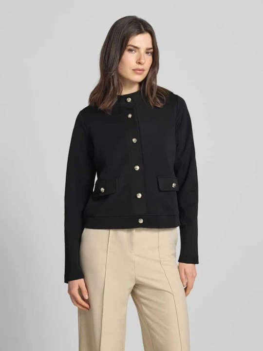Zdjęcie produktu Krótki blazer z kieszeniami z patką model 'Tasia' JOOP! Czarny