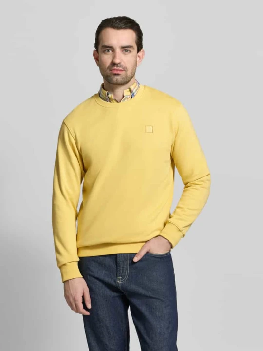 Zdjęcie produktu Bluza z okrągłym dekoltem Scotch & Soda Jasnożółty