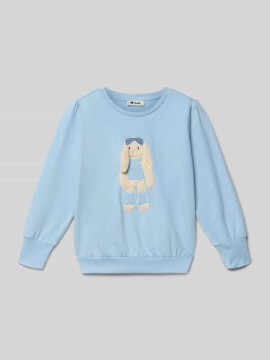 Zdjęcie produktu Bluza z okrągłym dekoltem Steiff Błękitny