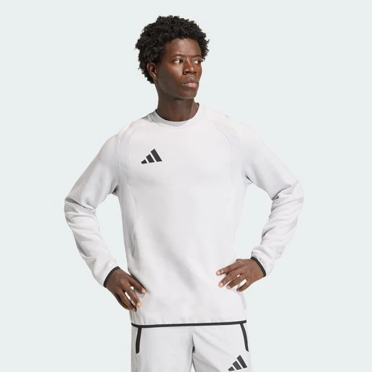 Zdjęcie produktu Bluza z okrągłym dekoltem Tiro Travel Adidas szary