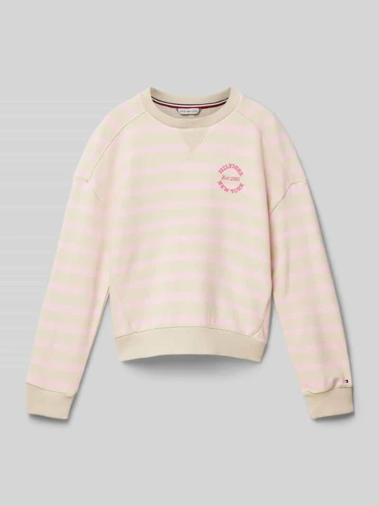 Zdjęcie produktu Bluza z okrągłym dekoltem Tommy Hilfiger Mocnoróżowy