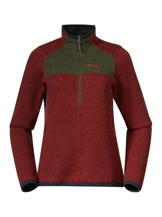 Zdjęcie produktu Bluza z polaru Bergans oliwkowy