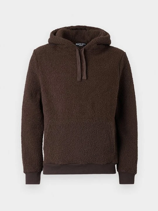 Zdjęcie produktu Bluza z polaru Brave Soul brązowy