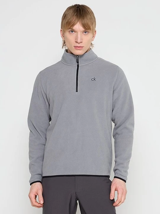 Zdjęcie produktu Bluza z polaru Calvin Klein szary