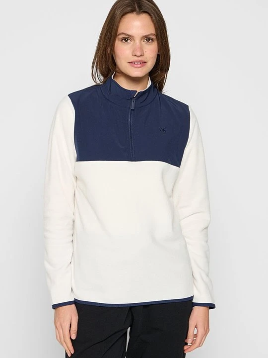 Zdjęcie produktu Bluza z polaru Calvin Klein biały