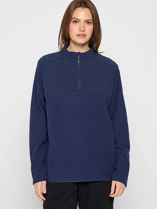 Zdjęcie produktu Bluza z polaru Calvin Klein błękit królewski