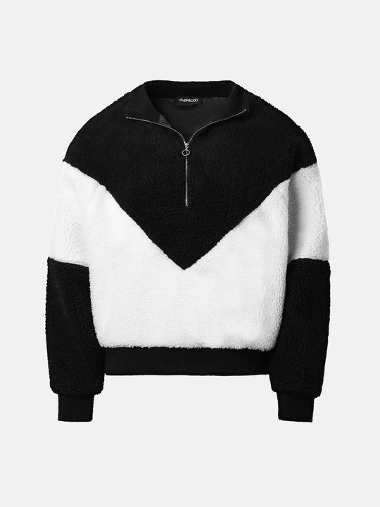 Zdjęcie produktu Bluza z polaru Even&Odd By Zalando czarny