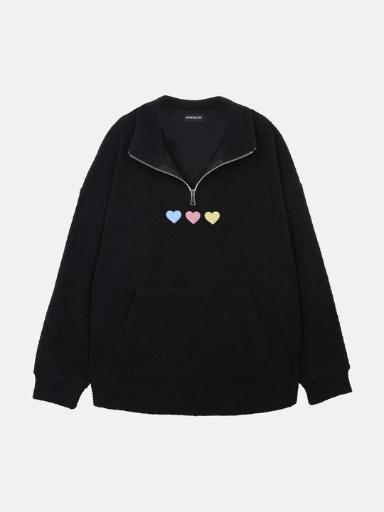 Zdjęcie produktu Bluza z polaru Even&Odd czarny