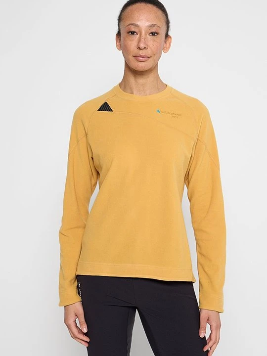 Zdjęcie produktu Bluza z polaru Klättermusen żółty
