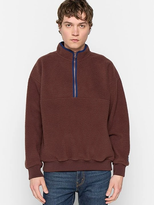 Zdjęcie produktu Bluza z polaru Levi's bordowy