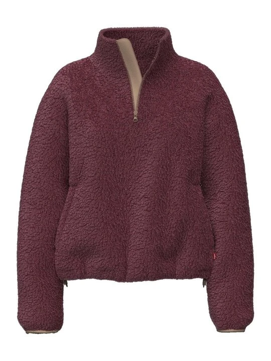 Zdjęcie produktu Bluza z polaru Levi's ciemnoczerwony