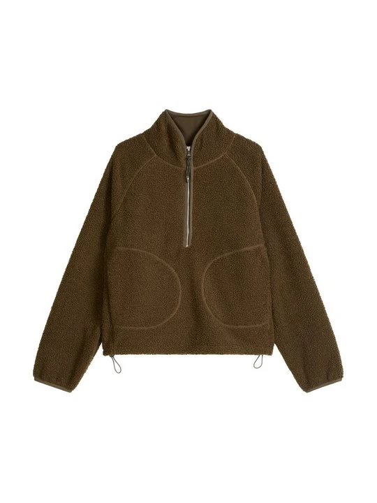 Zdjęcie produktu Bluza z polaru Marc O'Polo ciemnobrązowy