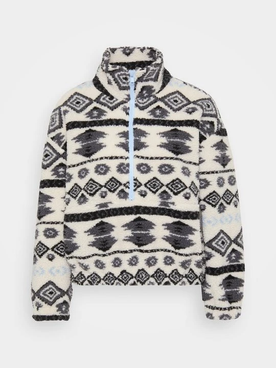 Zdjęcie produktu Bluza z polaru Only beżowy melanż