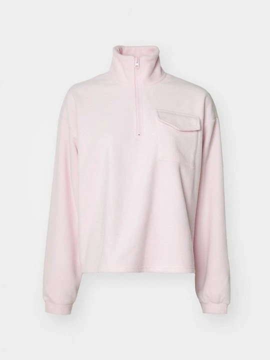 Zdjęcie produktu Bluza z polaru Pieces jasnoróżowy