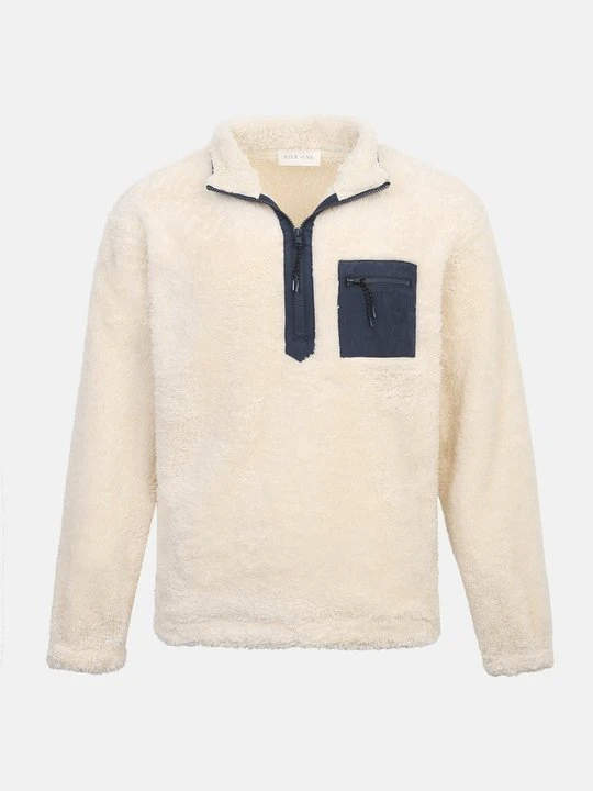 Zdjęcie produktu Bluza z polaru Pier One By Zalando beżowy