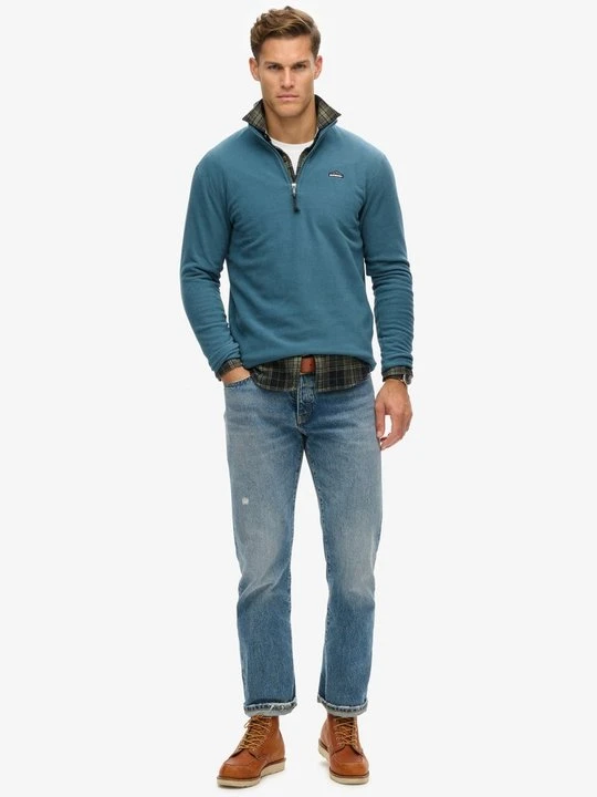 Zdjęcie produktu Bluza z polaru Superdry niebieski